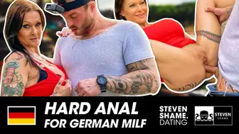 Anal chick: Julia lets a random stud fuck her rear-end