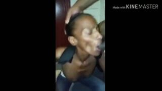 Bust in mouth before caught by police