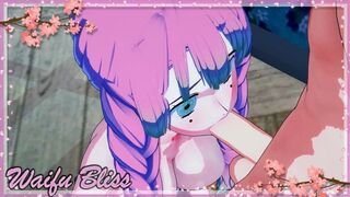 Mitsuri Kanroji Deep Throating Prick and Blowing Jizz (Demon Slayer Anime)
