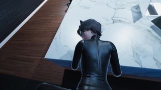 Catwoman POINT OF VIEW in the Office