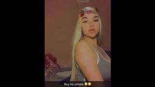 Charming Premium Snapchat Girl Gets Creampied on the Sidewalk
