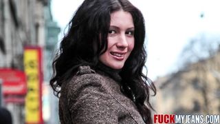 Euroteen Has Dark Hair Doesn't Care Wants Her Behind Drilled Now