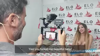 Bum the Scenes of DivinaMaruuu's thresome Porn Tape in Elo Podcast's Spicy Room