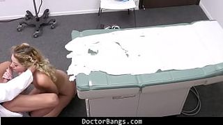 Doctor Starts Examining Teeny Patient By Getting Close and Personal - River Lynn - Doctorbangs