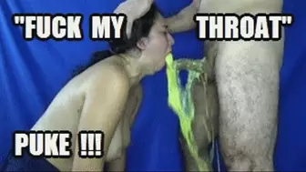 DEEP THROAT FUCKING PUKE DIRTY TALKING "FUCK MY THROAT" + ORAL CREAMPIE + CUM SWALLOWING JUDY DTA58D SD WMV
