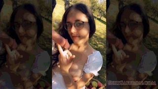 Blowjob in the Orchard