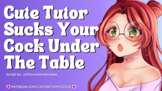 Attractive Nerdy Whore Helps You Study With Her Mouth & Throat [College] [Blowjob ASMR] [Submissive Slut]