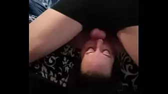 BBShorty deepthroat upside-down