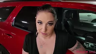 Hotwife Sarah - Stranger Gets a Car Bj