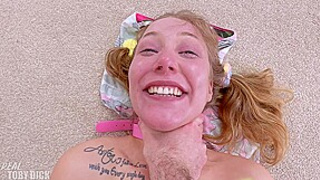 Fucking CRAZY FUCKING with 2 insane skanks! Strapon, rimming, slapping, threesome, squirting Olympic-style - PissVids