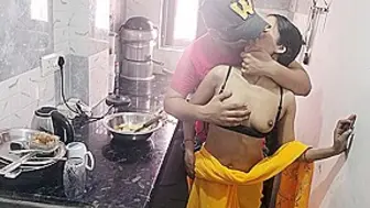 Sexy Desi Bhabhi Kitchen Sex With Boy