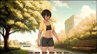 Tomboy Sex in forest [ ANIME Game ] Ep.one outdoor ORAL SEX while hiking with my gf