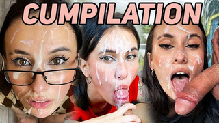 BEST BLOWJOBS Set of with Facials and Jizz in Mouth