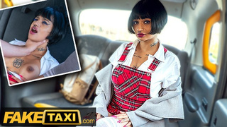 Fake Taxi Super Hot French Student Seduces Taxi Driver for a Free Ride