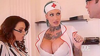 Tattooed Nurses Gone Wild - Humiliation in The Doctor's Office - PornWorld