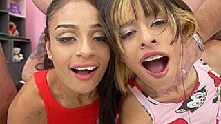 Angels of Hardcore 5on2 Zoe Breiny & Mells Blanco Anal Fisting