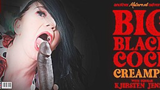 British Cougar Kjirsten Jensen Wants A Creampie From A Big Black Cock