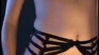 Hungarian teen striptease
