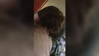 Morning blowjob from wife