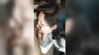 Let gf suck another guy but she ended fucking him